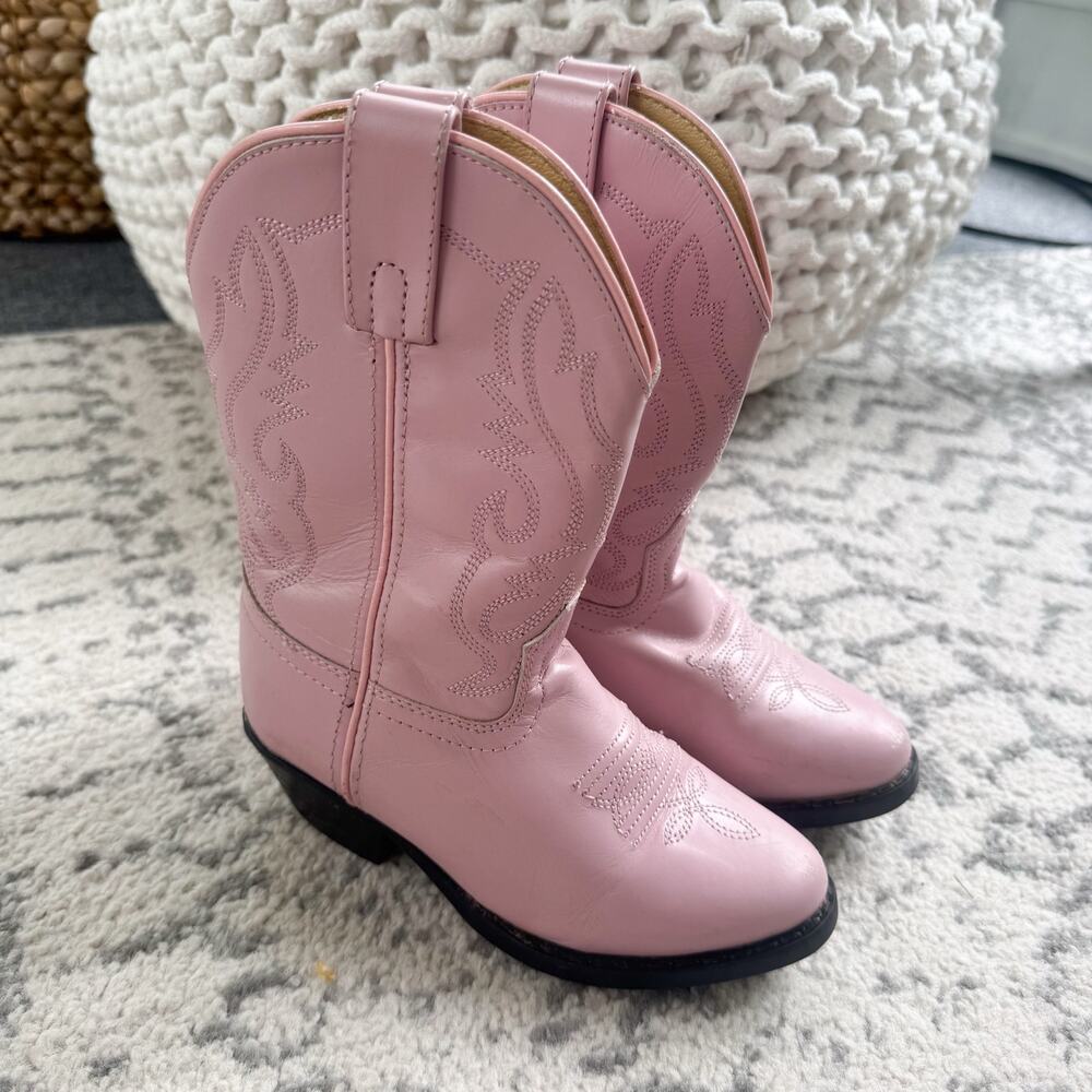 Smoky Mountain Boots Girls’ 3031C “Denver” Western Boot Pink size 12 Toddler
